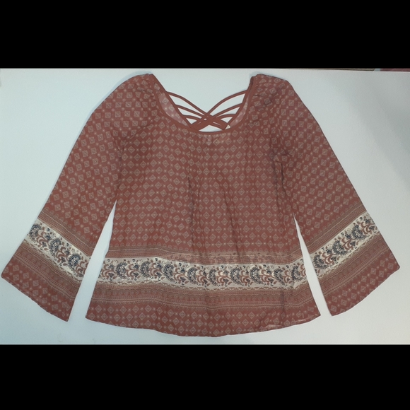 Sweet Journey chiffon tunic - Picture 3 of 4